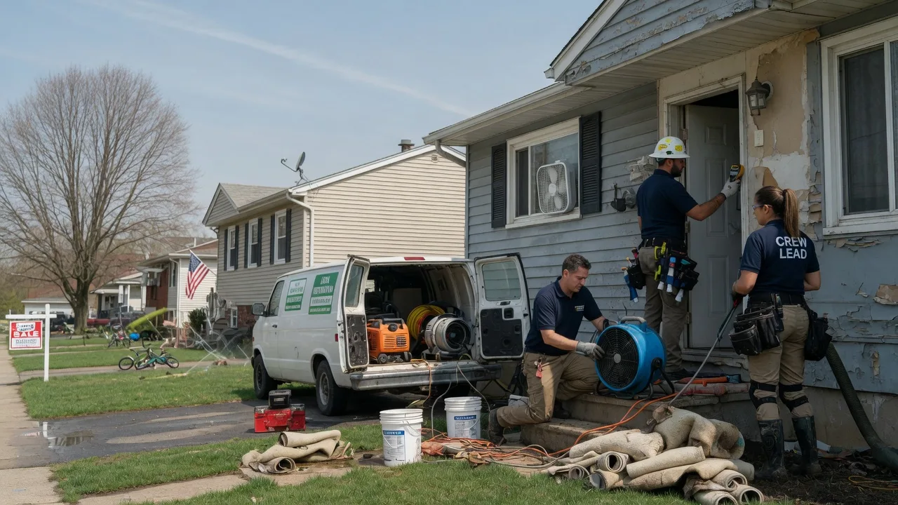 Flood Cleanup in Moyers, OK near me