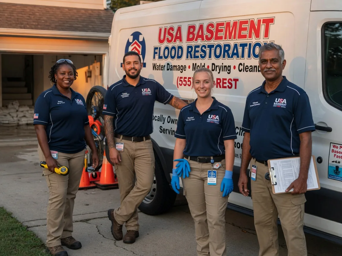 Basement Flood Cleanup company in Moyers, OK