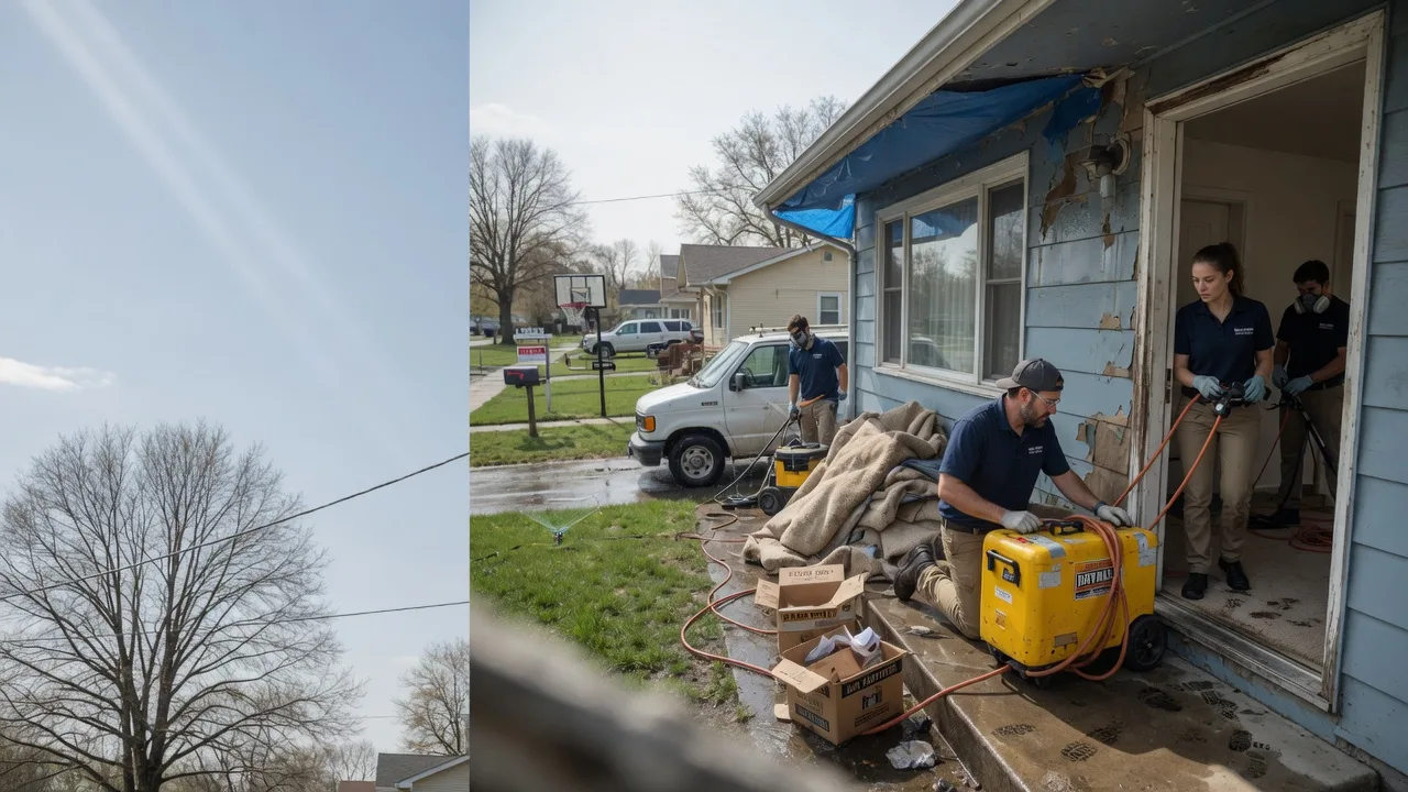 Basement Flood Cleanup in Moyers, OK near me